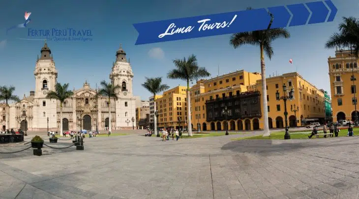 4 Days in Lima - Image Archiepiscopal Palace in Lima Peru