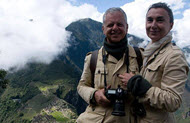 Italian tourist in Cusco