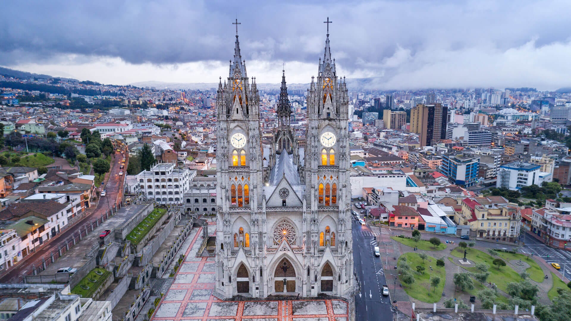 Cathedral in Quito Ecuador 1