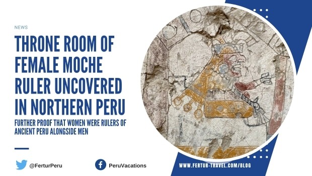Moche Female Ruler Throne Reveal