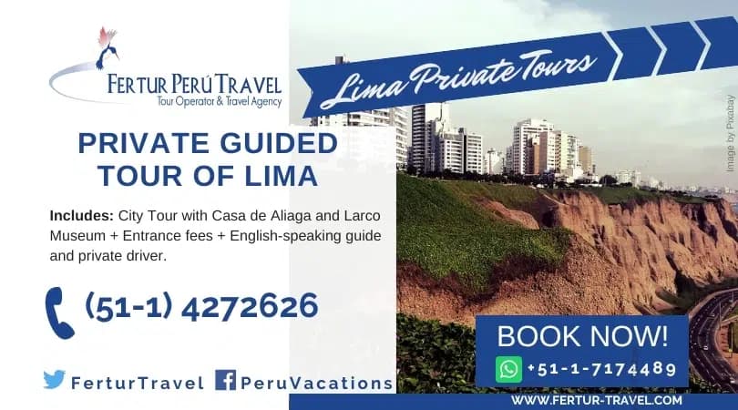 Privated Guided Tour of  Lima