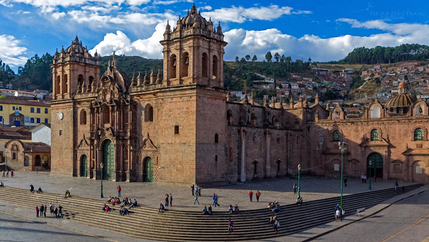main plaza and cathedral of cusco