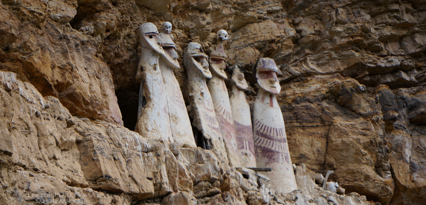 visit Peru and see the Sarcophagi of Karajia